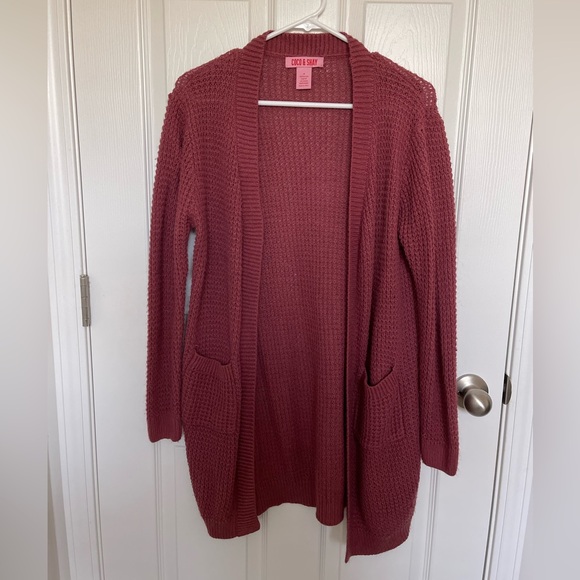 Women's Rose Cardigan Sweater - Picture 1 of 5